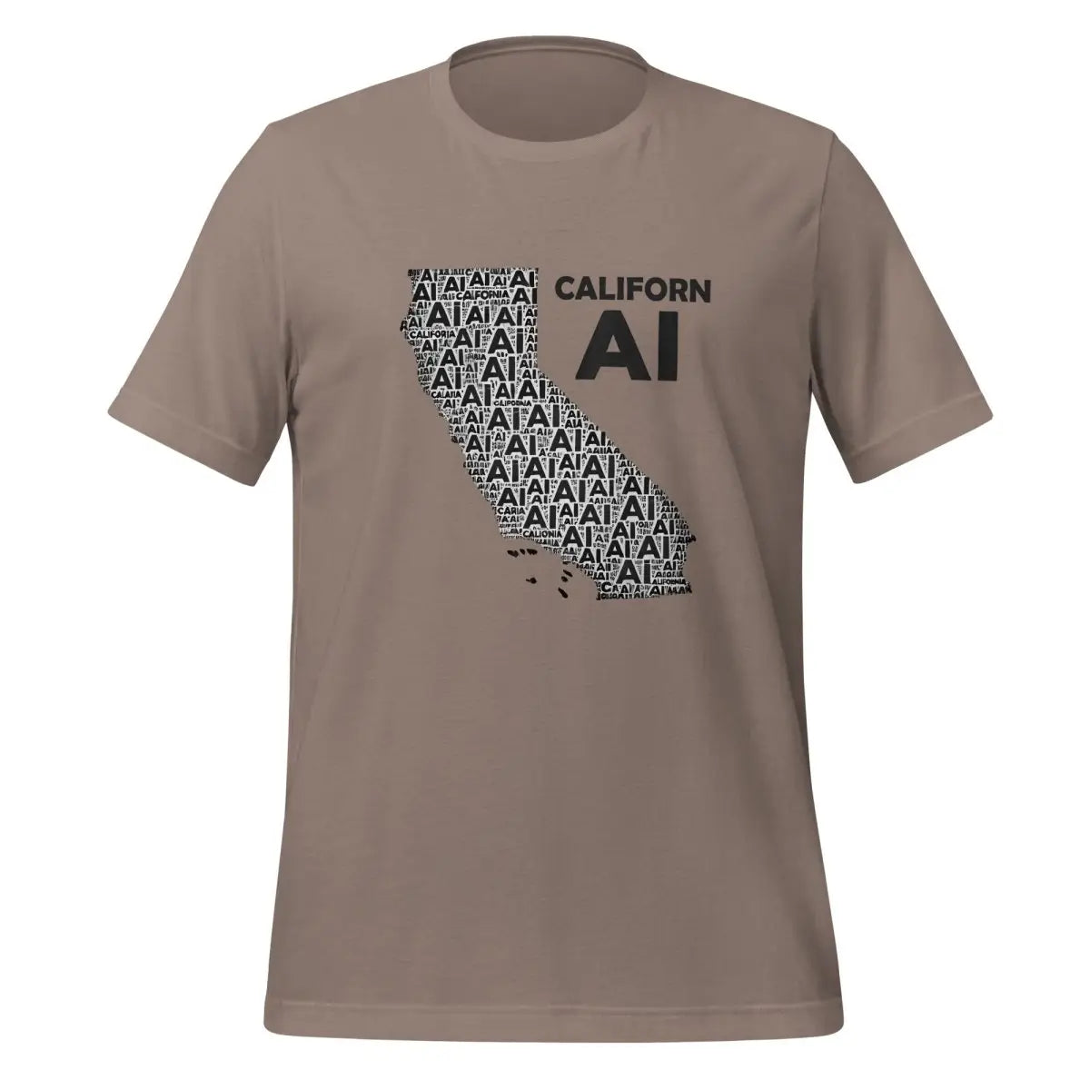 CalifornAI T-Shirt (unisex) - Pebble / M