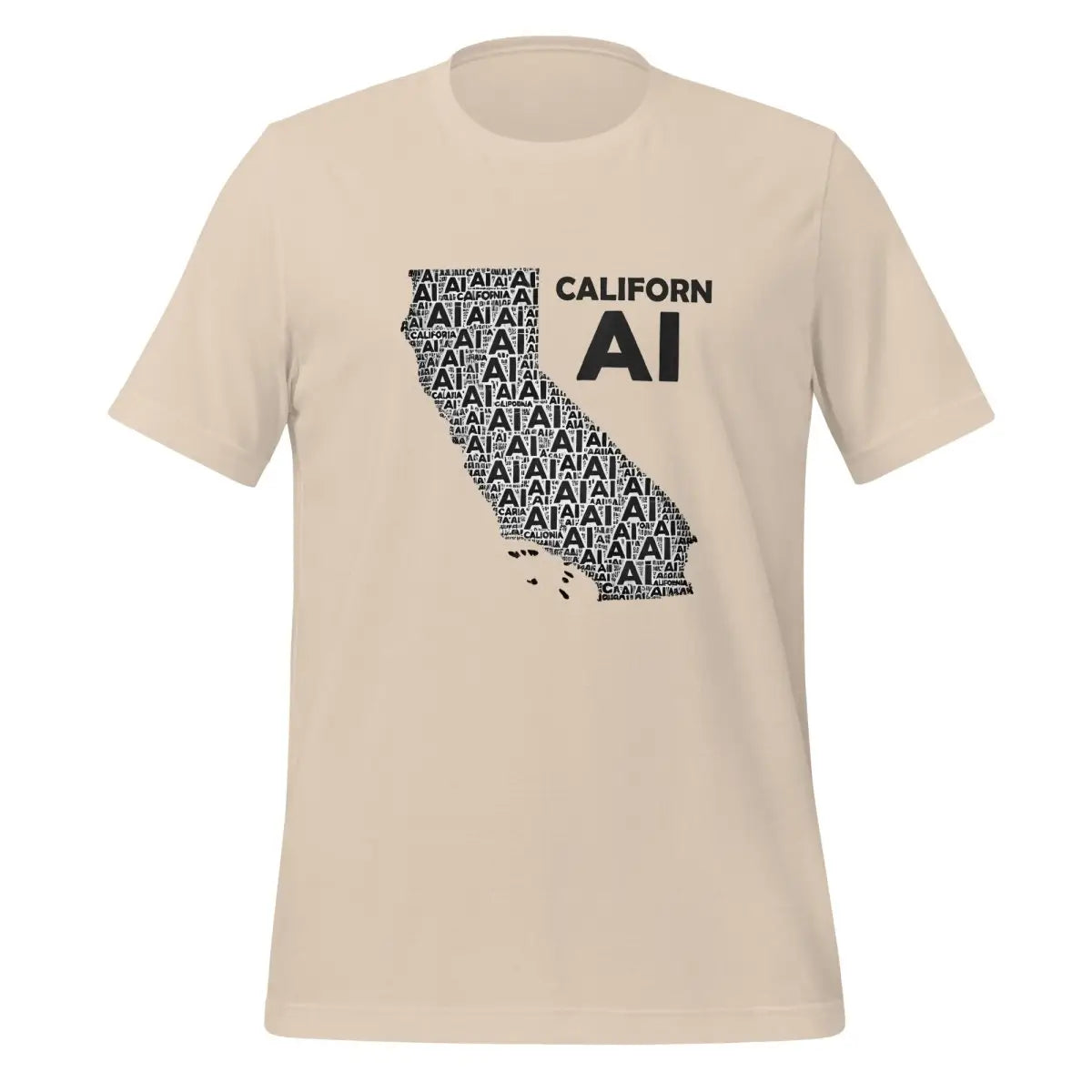 CalifornAI T-Shirt (unisex) - Soft Cream / M