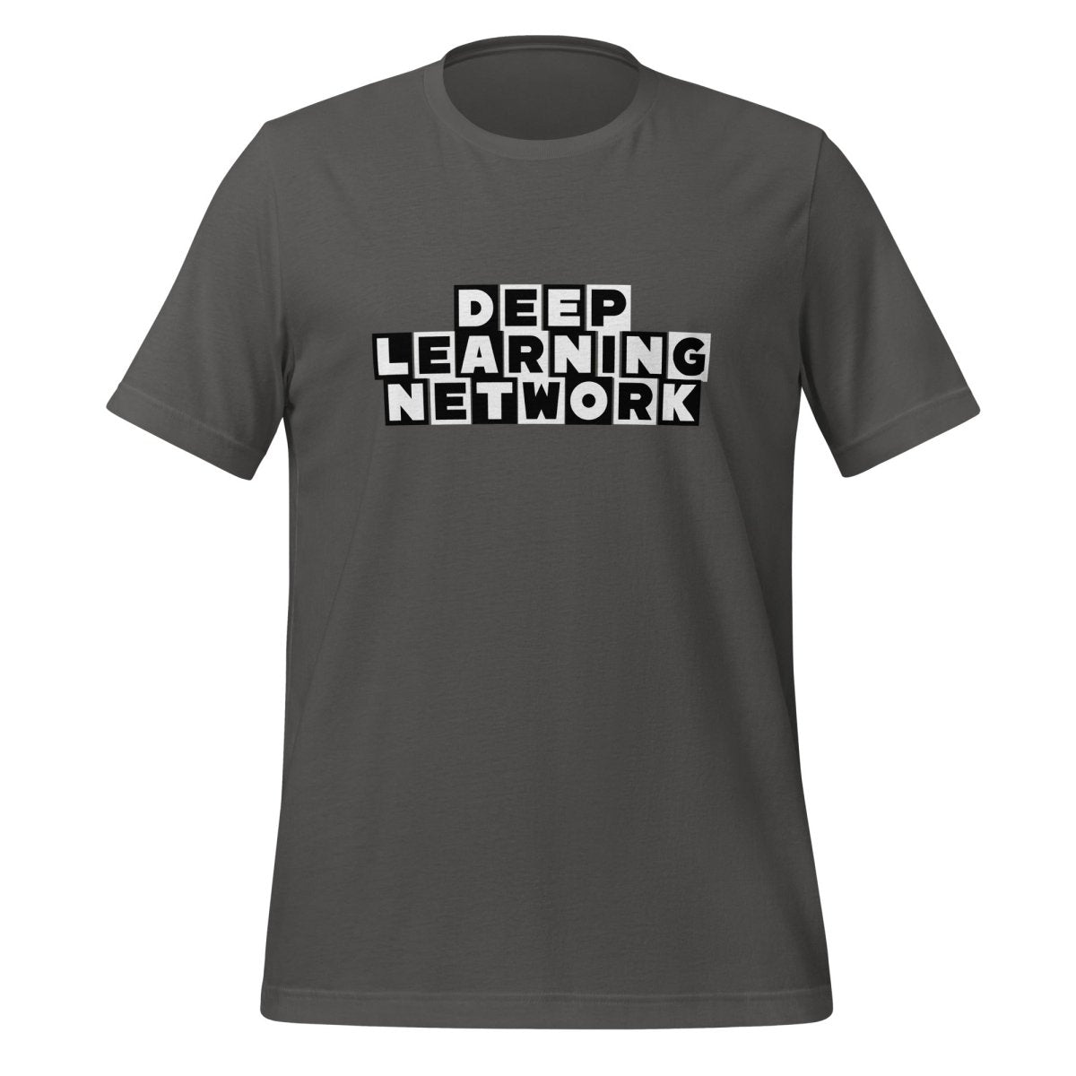 Cartoon DEEP LEARNING NETWORK T-Shirt (unisex) - Asphalt - AI Store