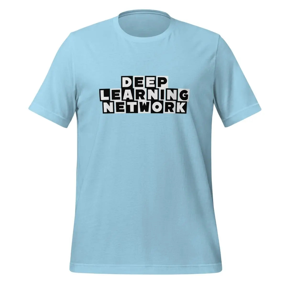 Cartoon DEEP LEARNING NETWORK T-Shirt (unisex) - Ocean Blue / M