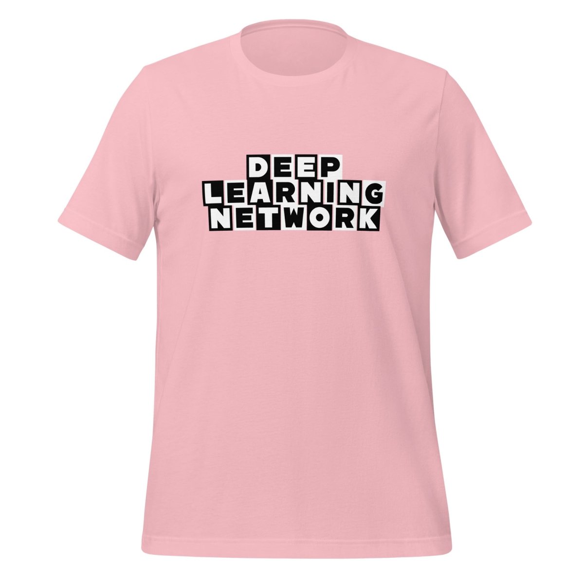 Cartoon DEEP LEARNING NETWORK T-Shirt (unisex) - Pink - AI Store