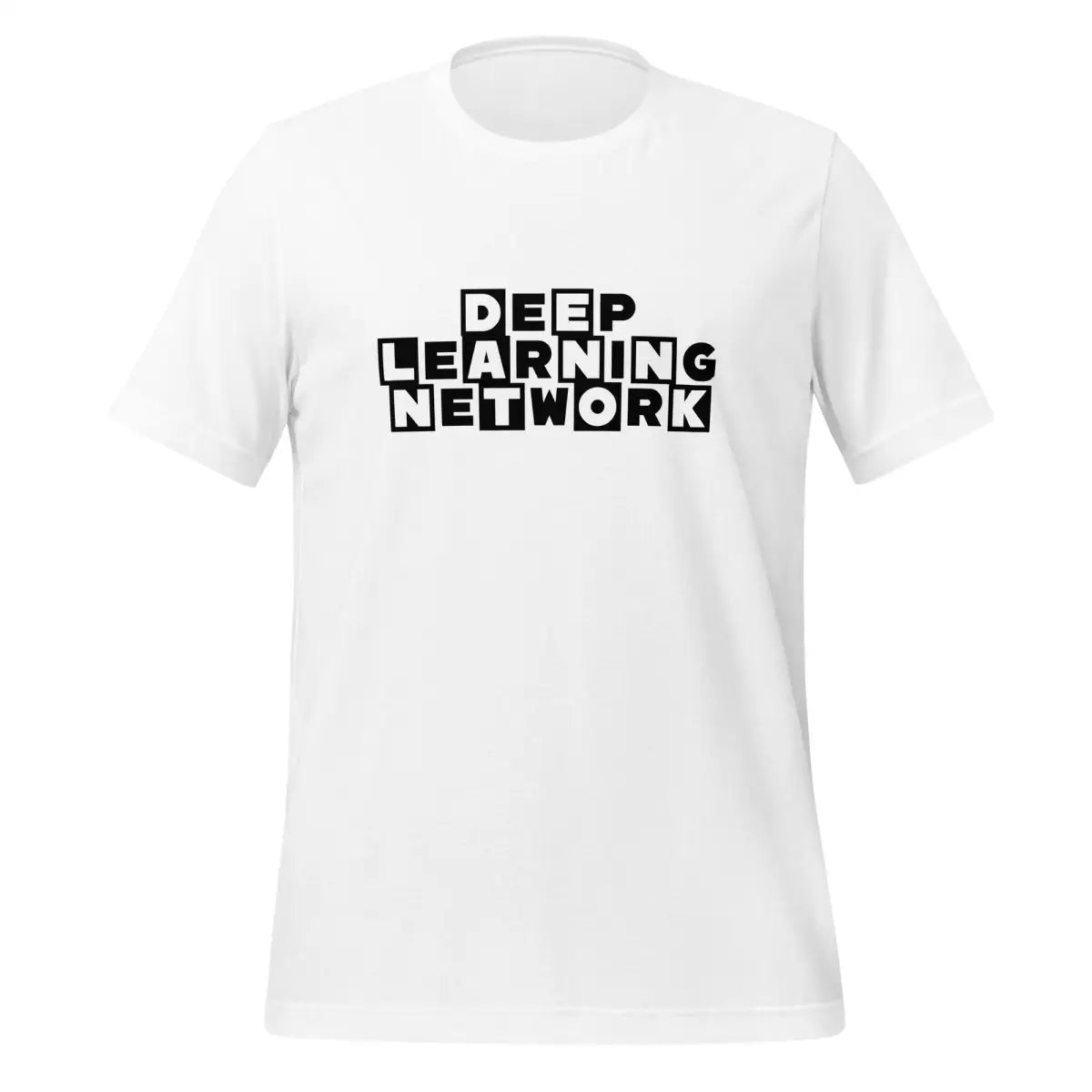 Cartoon DEEP LEARNING NETWORK T-Shirt (unisex) - White / M