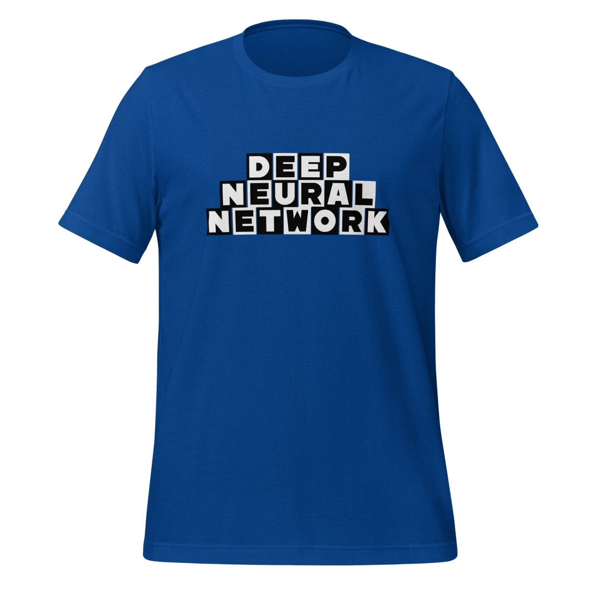 Cartoon DEEP NEURAL NETWORK T-Shirt (unisex) - True Royal - AI Store