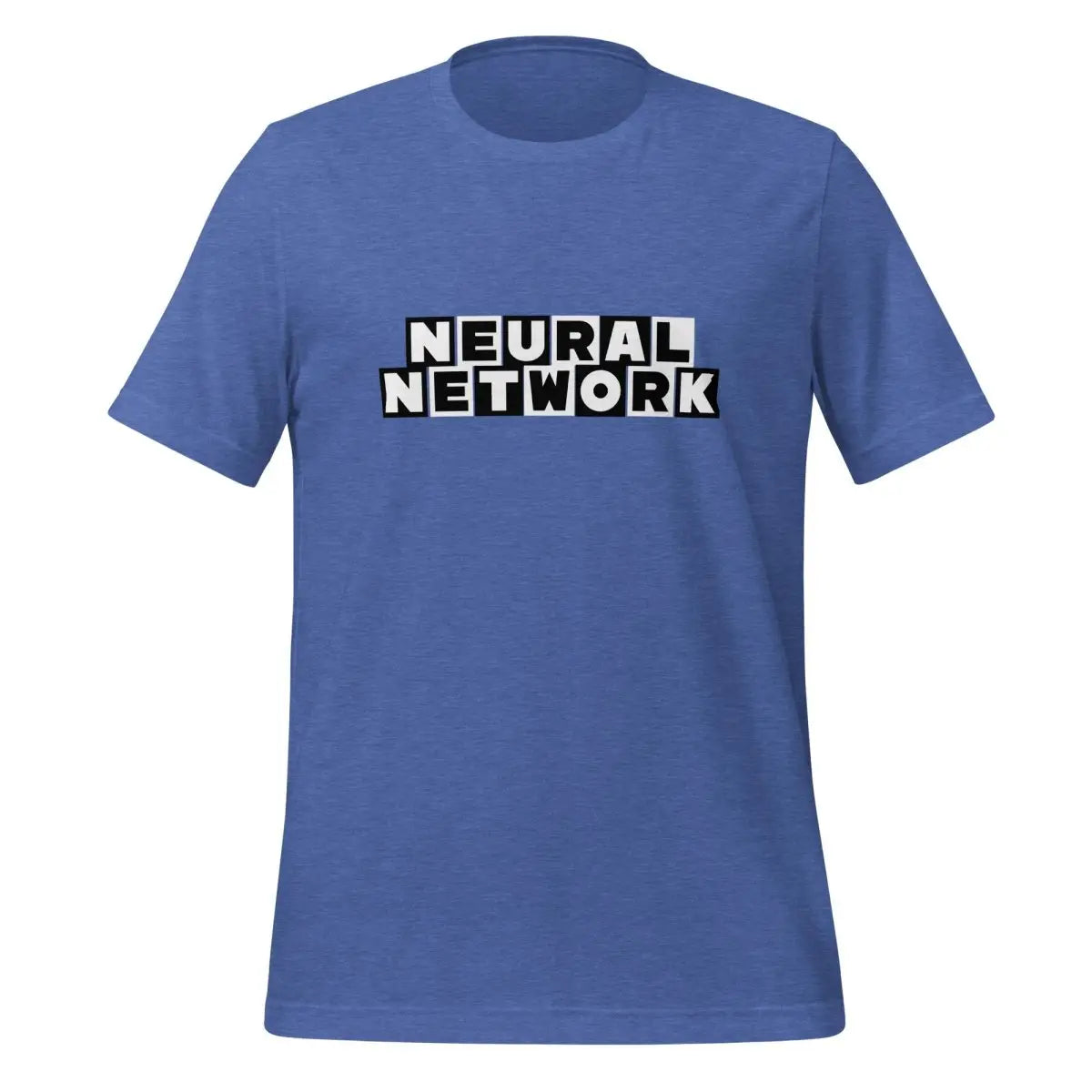 Cartoon NEURAL NETWORK T-Shirt (unisex) - Heather True Royal / M