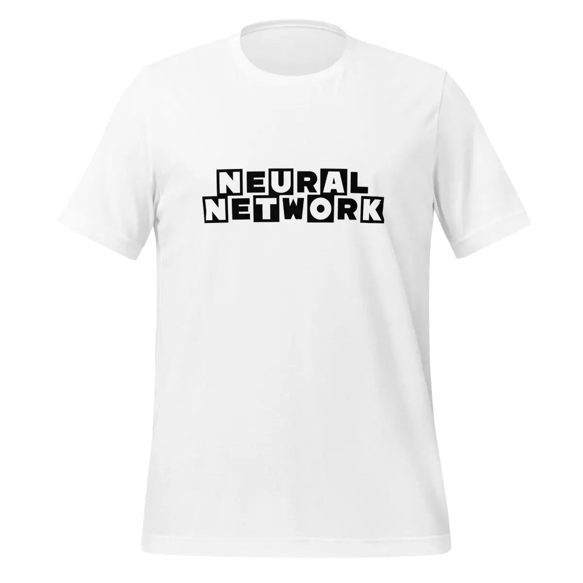 Cartoon NEURAL NETWORK T-Shirt (unisex) - White / M