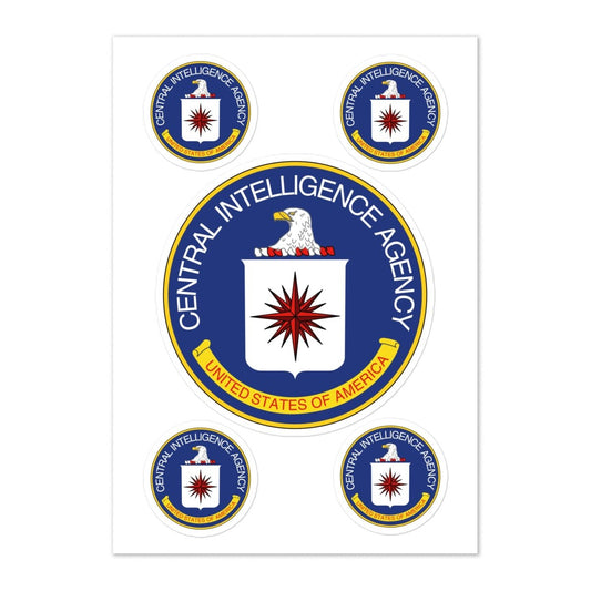 Central Intelligence Agency (CIA) Logo Sticker Sheet - AI Store