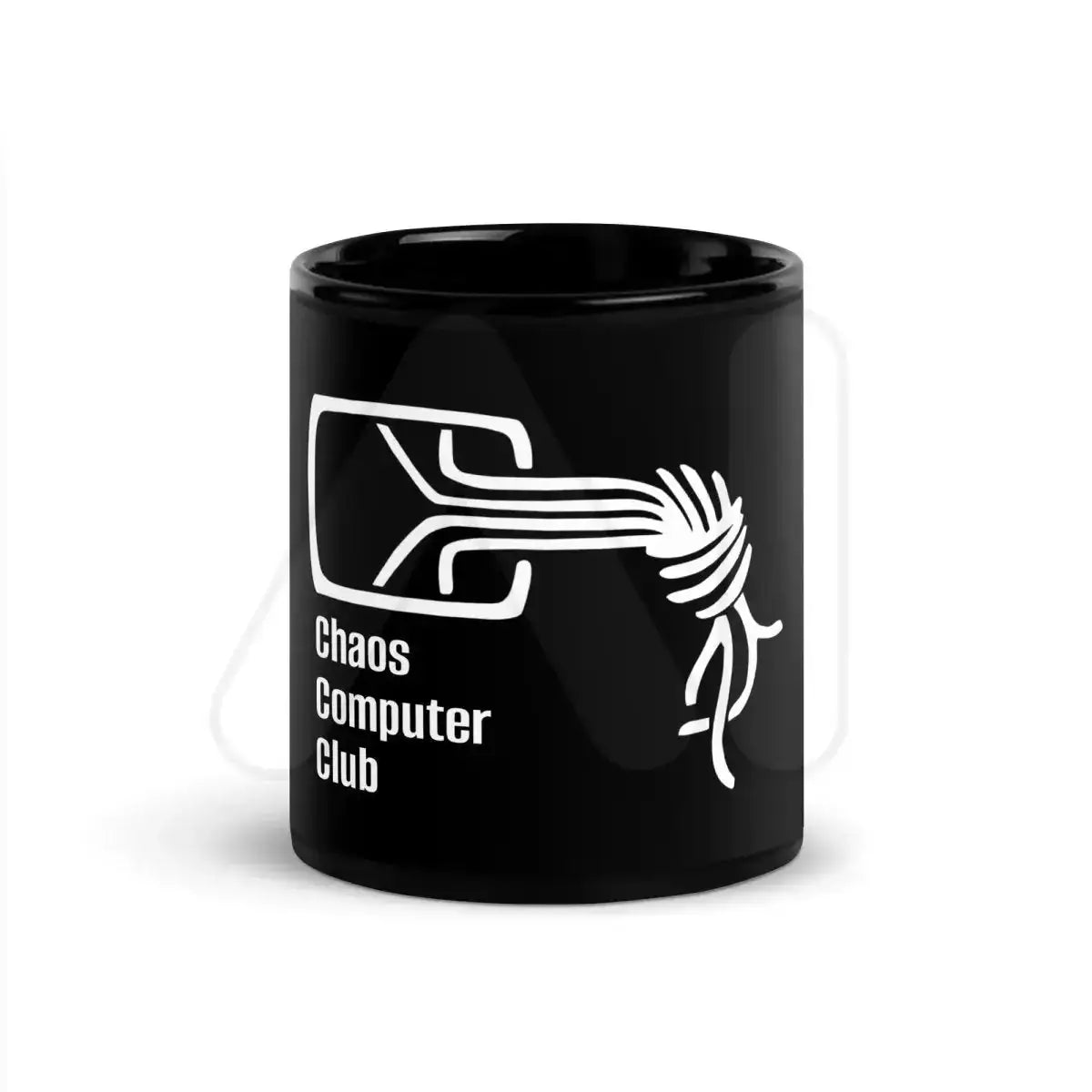 Chaos Computer Club Black Glossy Mug - 11 oz