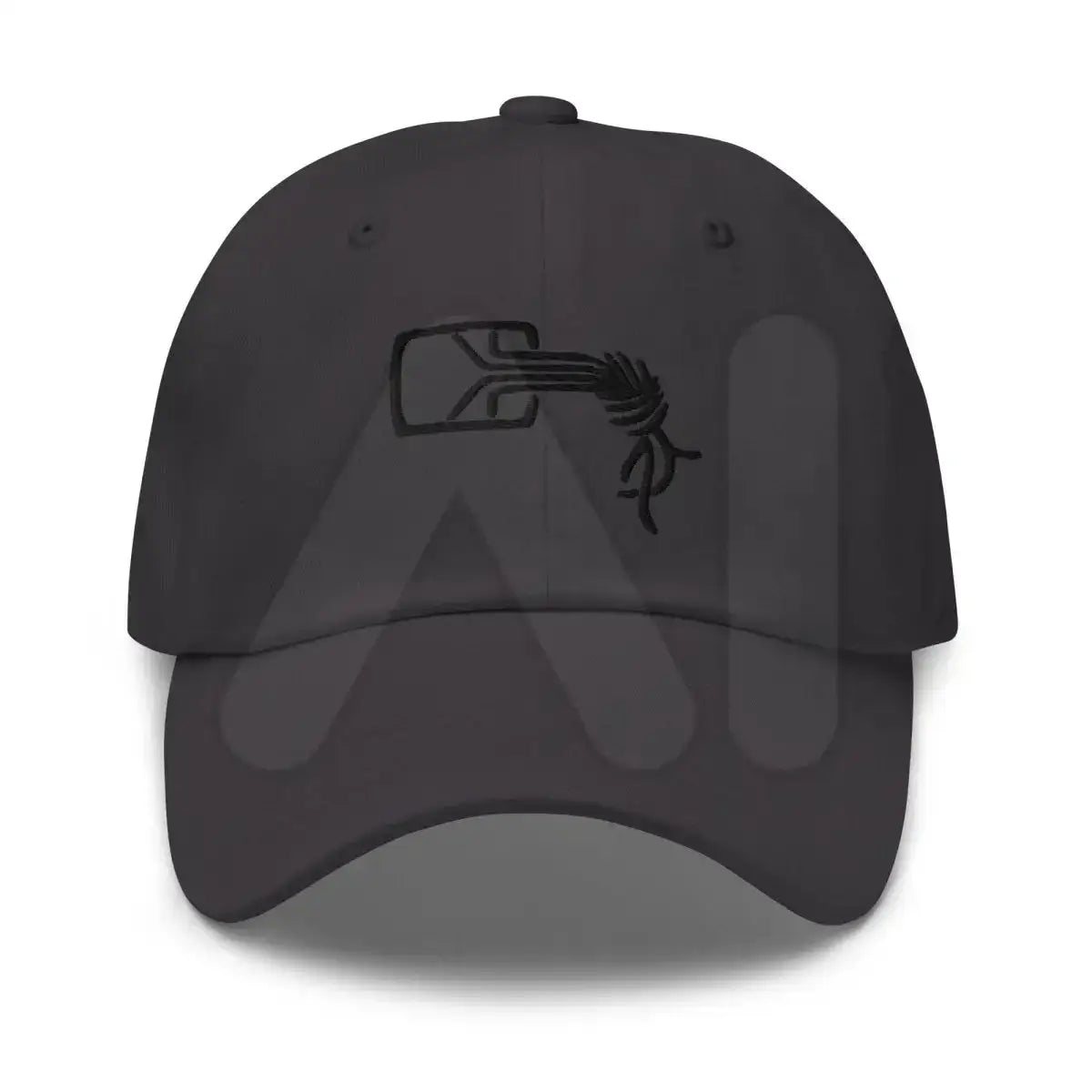 Chaos Computer Club Black Logo Cap - Dark Grey