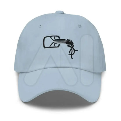 Chaos Computer Club Black Logo Cap - Light Blue