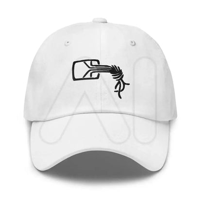 Chaos Computer Club Black Logo Cap - White