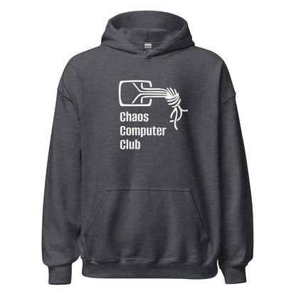 Chaos Computer Club Hoodie (unisex) - Dark Heather - AI Store