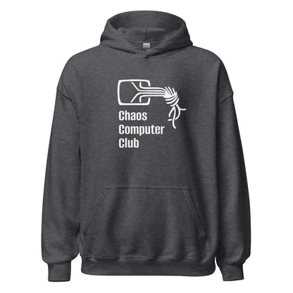 Chaos Computer Club Hoodie (unisex) - Dark Heather / M