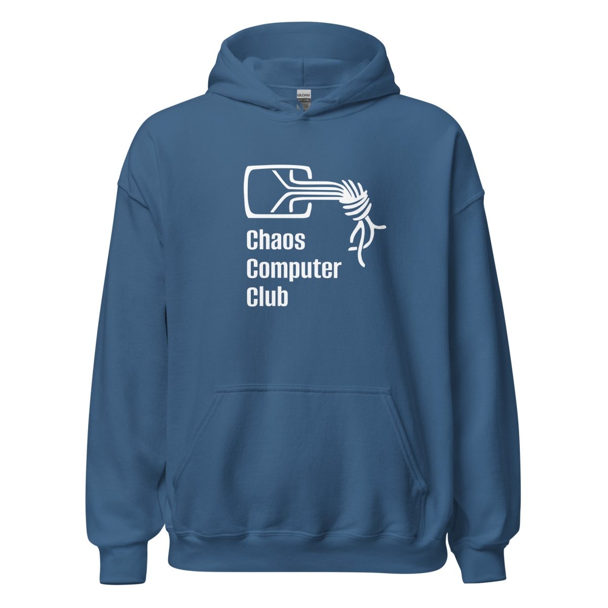 Chaos Computer Club Hoodie (unisex) - Indigo Blue - AI Store