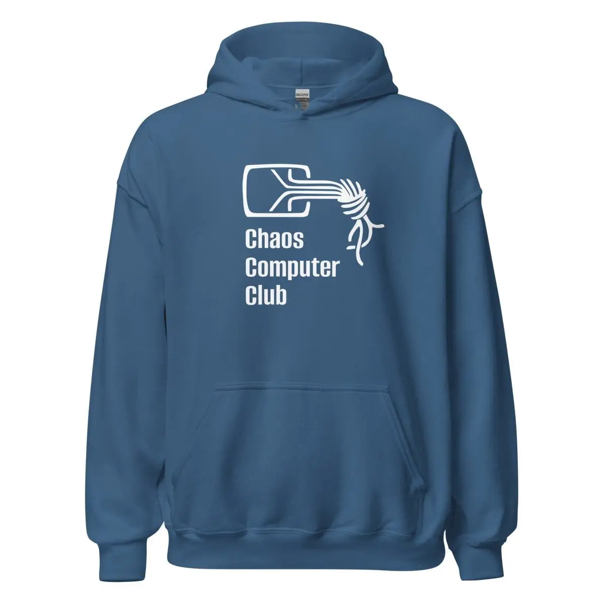 Chaos Computer Club Hoodie (unisex) - Indigo Blue / M