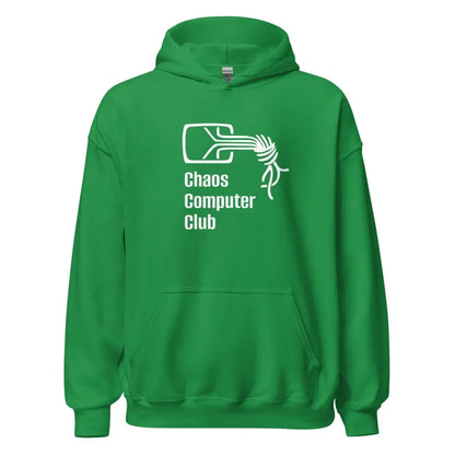 Chaos Computer Club Hoodie (unisex) - Irish Green / M