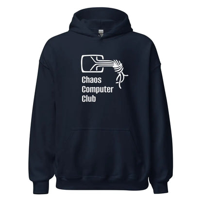 Chaos Computer Club Hoodie (unisex) - Navy / M