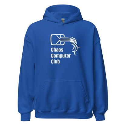 Chaos Computer Club Hoodie (unisex) - Royal - AI Store