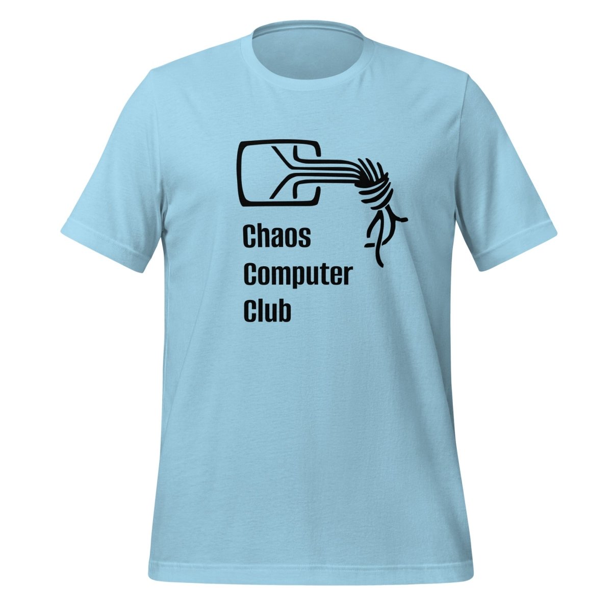 Chaos Computer Club Light T - Shirt (unisex) - Ocean Blue - AI Store