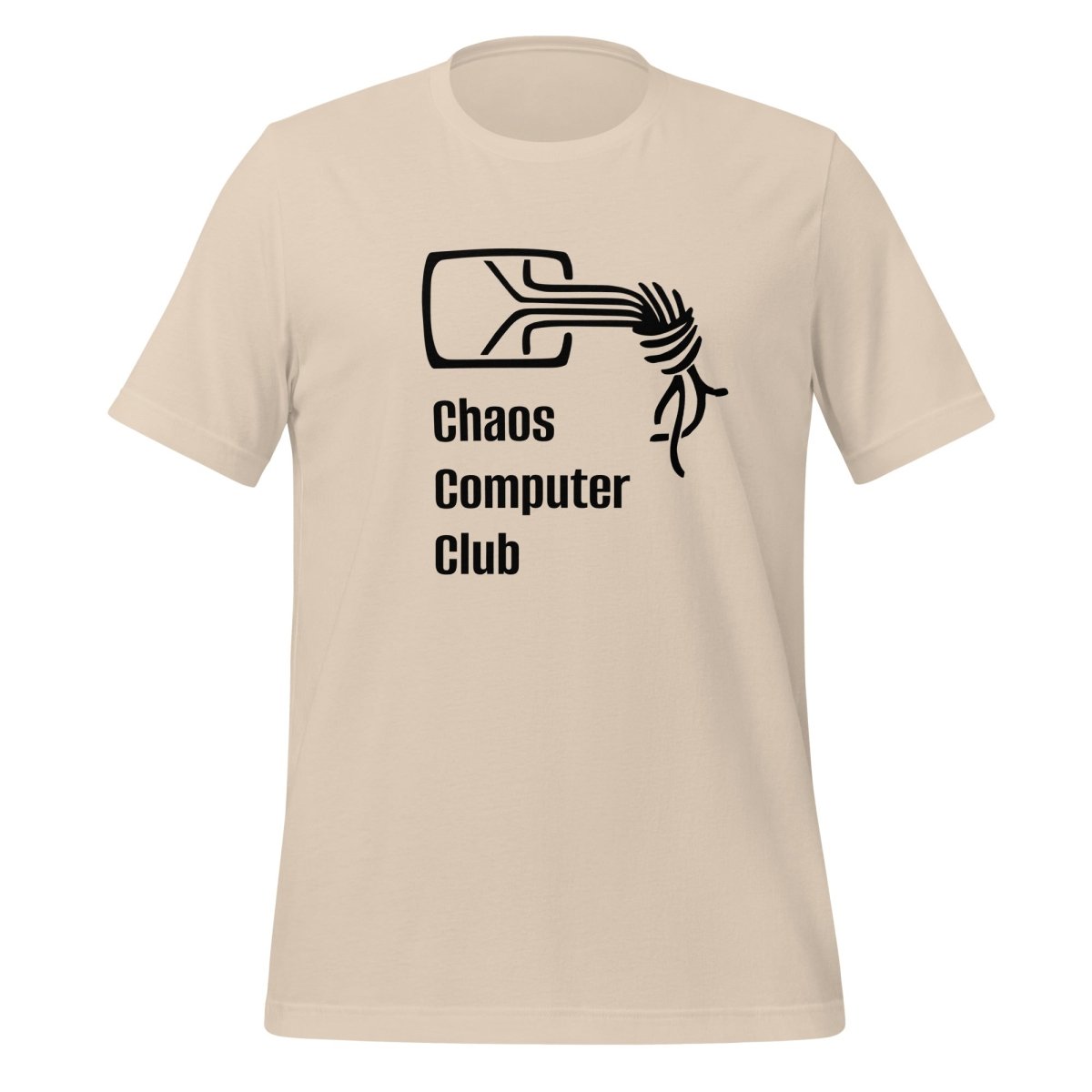 Chaos Computer Club Light T - Shirt (unisex) - Soft Cream - AI Store