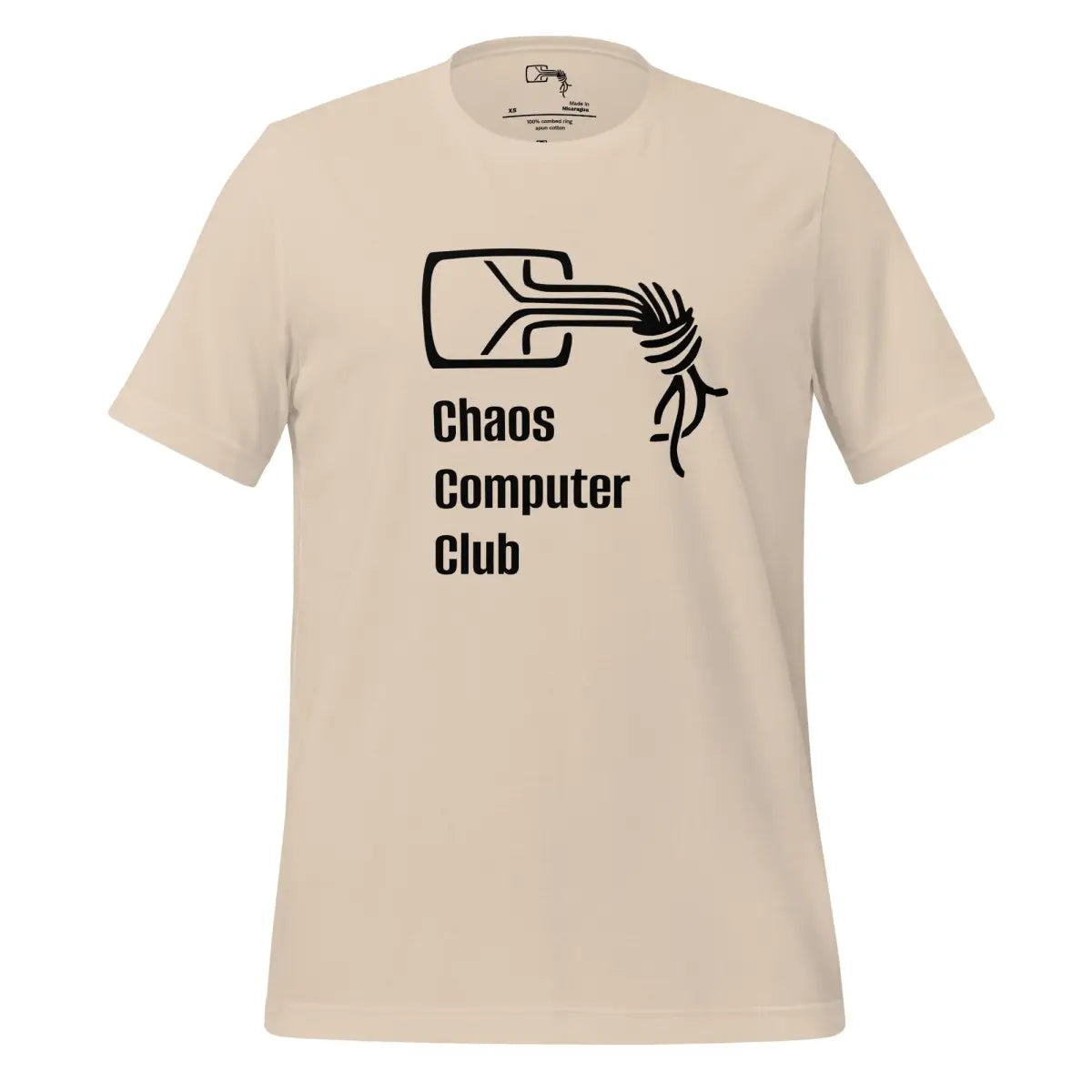 Light Chaos Computer Club T-Shirt (unisex) - Soft Cream / M