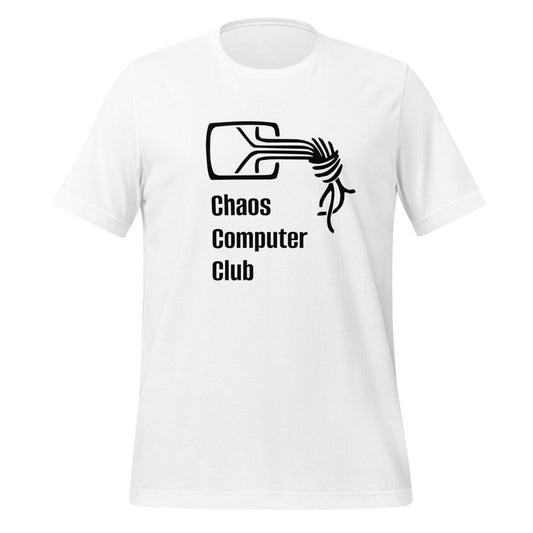 Chaos Computer Club Light T-Shirt (unisex) - White - AI Store