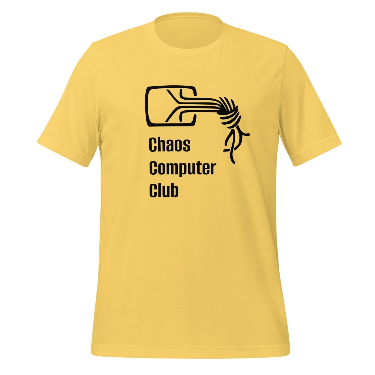 Chaos Computer Club Light T - Shirt (unisex) - Yellow - AI Store