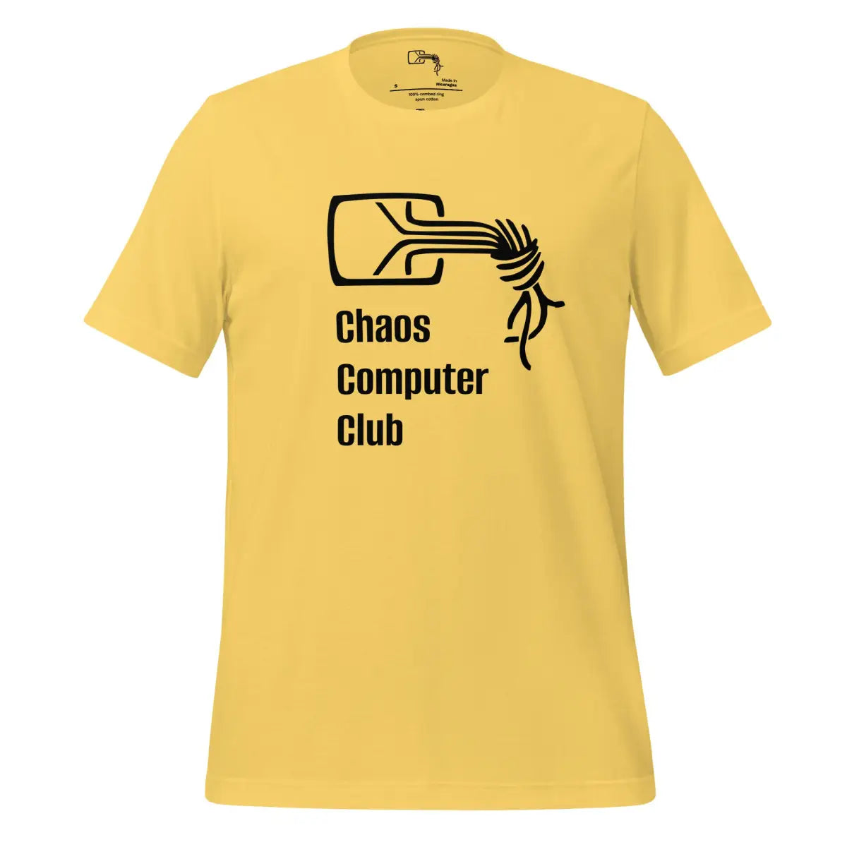 Light Chaos Computer Club T-Shirt (unisex) - Yellow / M