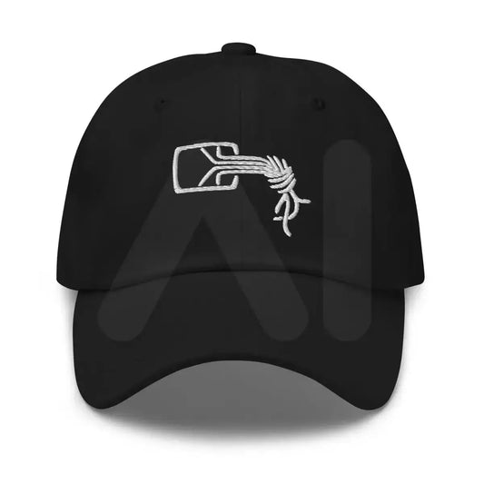 The Chaos Computer Club Logo Cap Black.