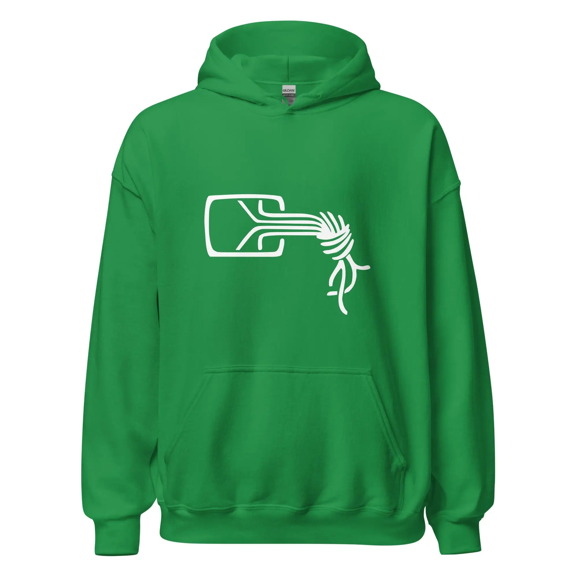 Chaos Computer Club Logo Hoodie (unisex) - Irish Green / M