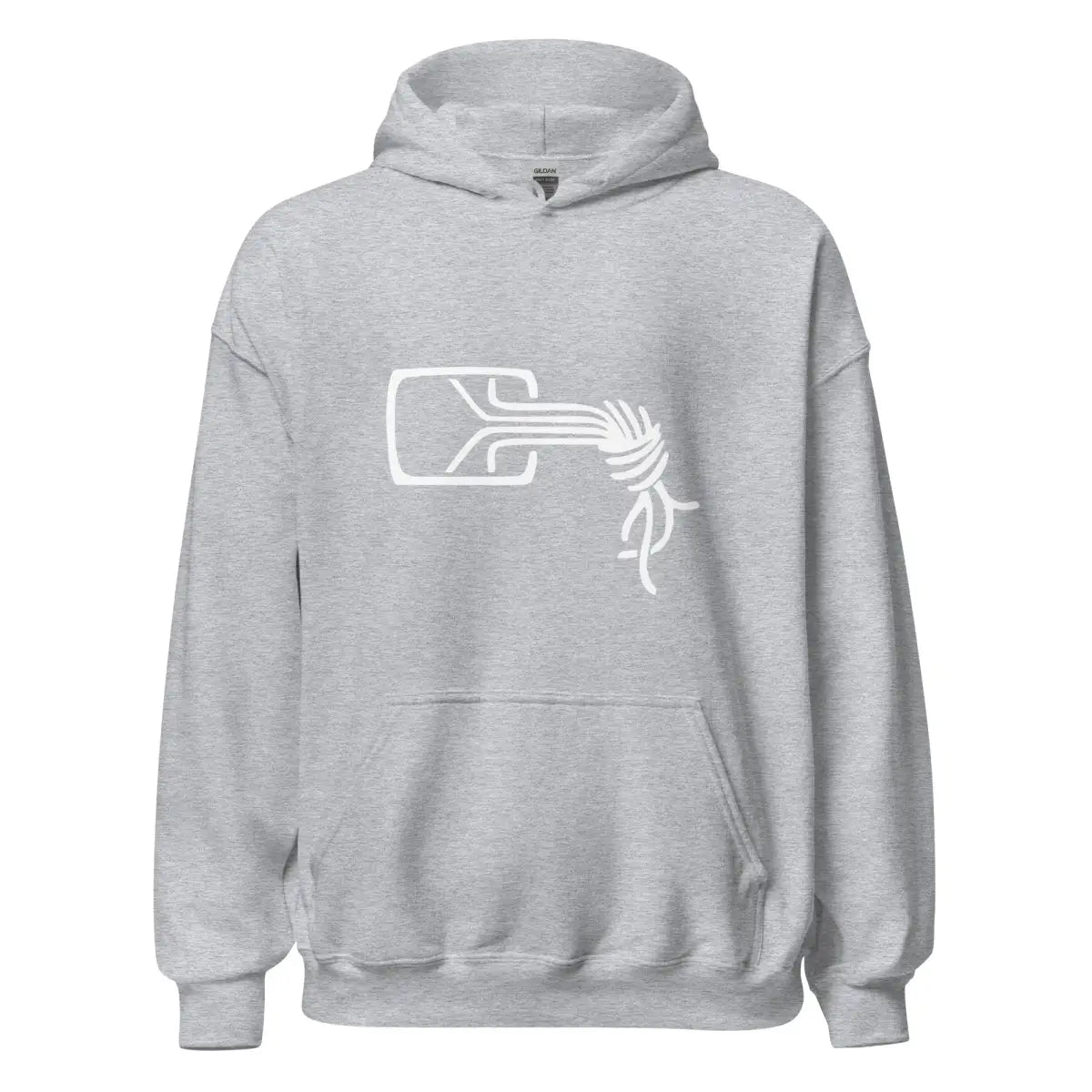 Chaos Computer Club Logo Hoodie (unisex) - Sport Grey / M