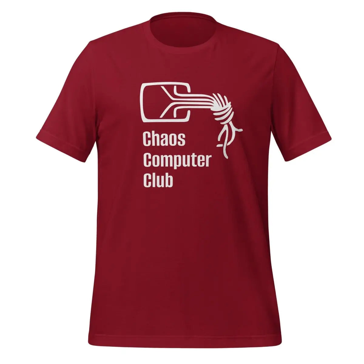 Chaos Computer Club T-Shirt (unisex) - Cardinal / M