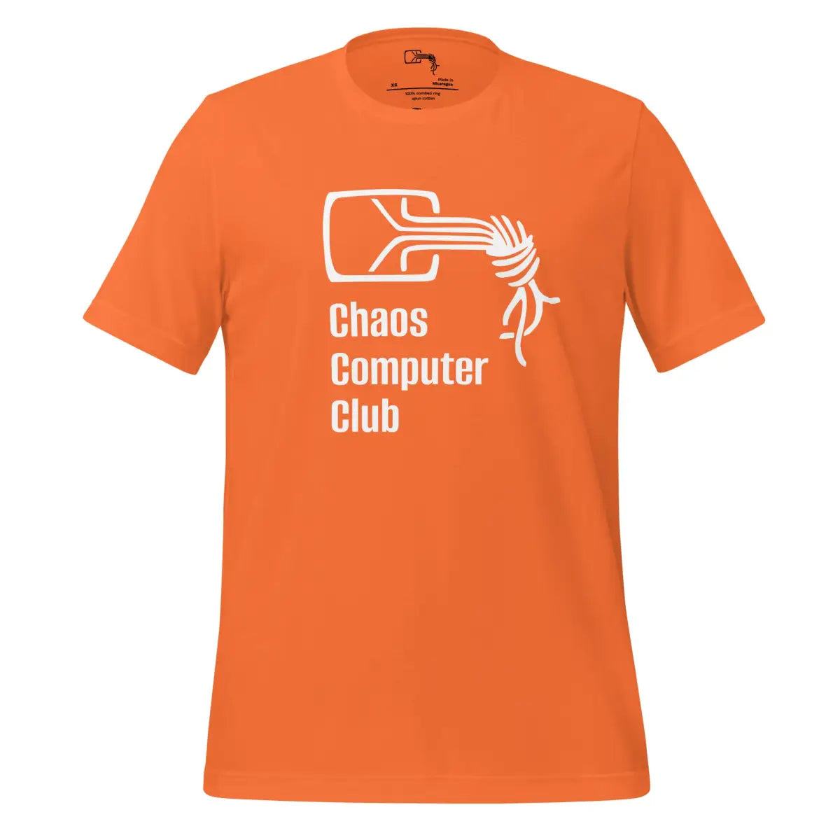 Chaos Computer Club T-Shirt (unisex) - Orange / M