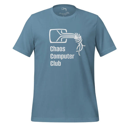 Chaos Computer Club T-Shirt (unisex) - Steel Blue / M