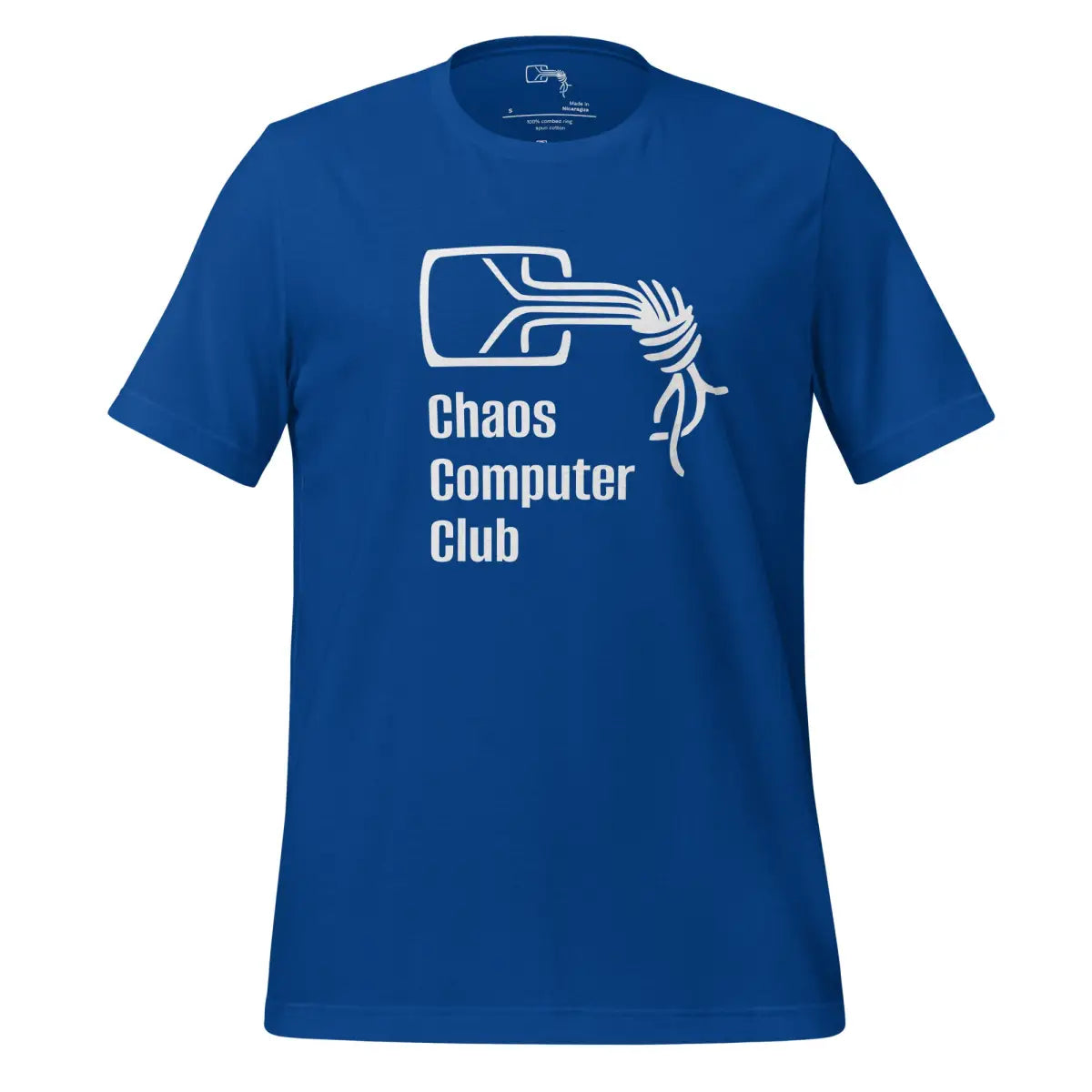 Chaos Computer Club T-Shirt (unisex) - True Royal / M