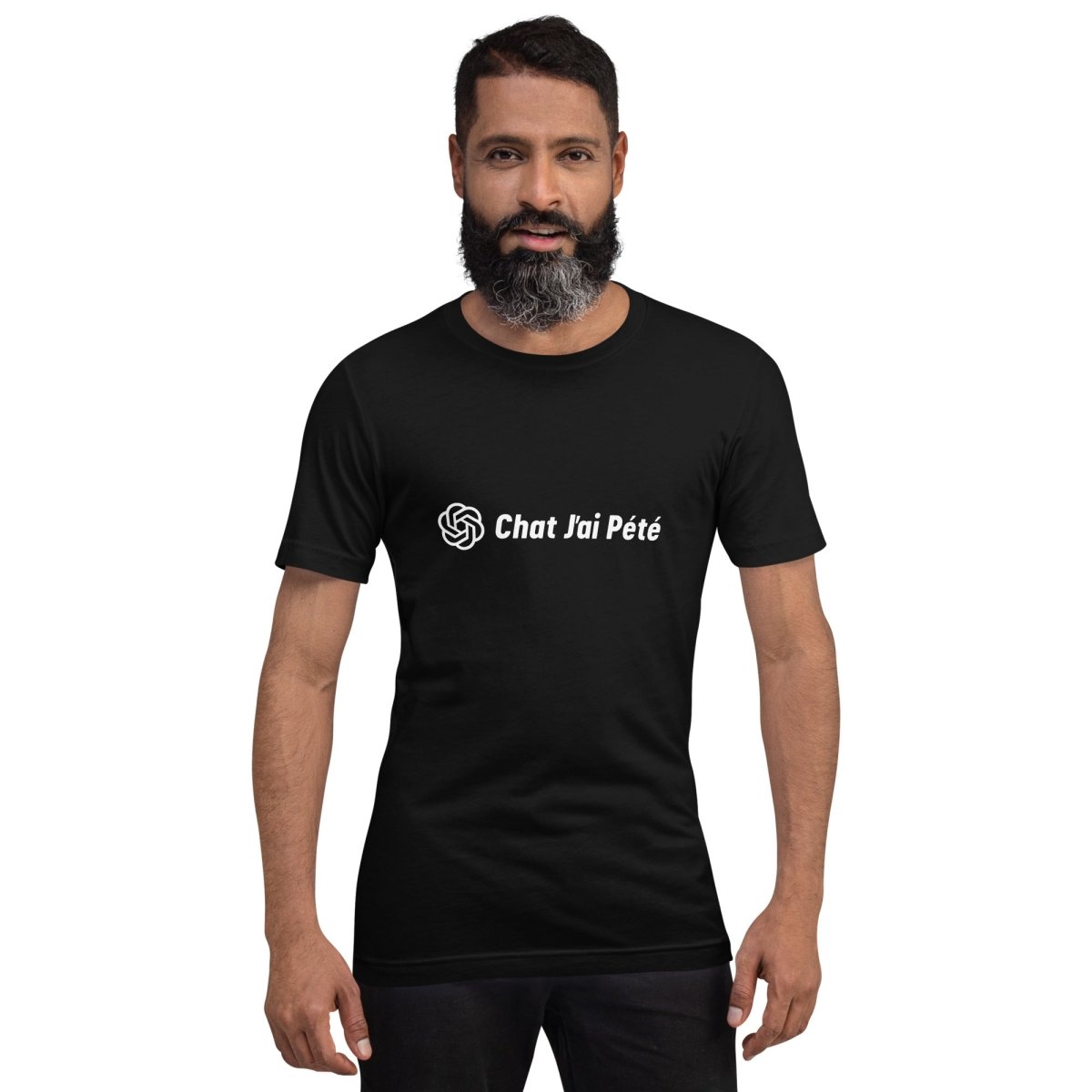 Chat J'ai Pété (Cat I Farted) T-Shirt (unisex) - Black - AI Store