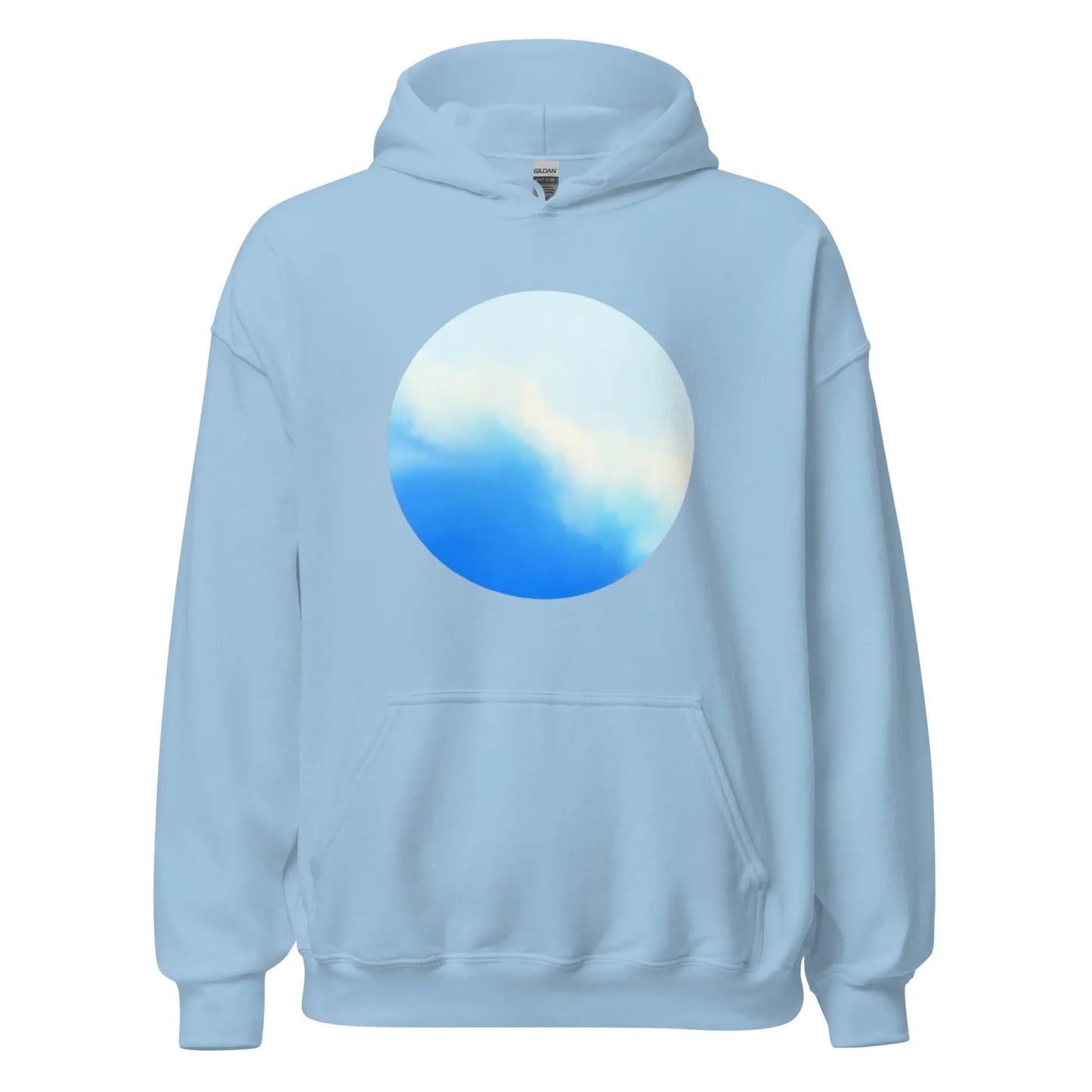 ChatGPT Advanced Voice Mode Artwork Hoodie (unisex) - Light Blue / M