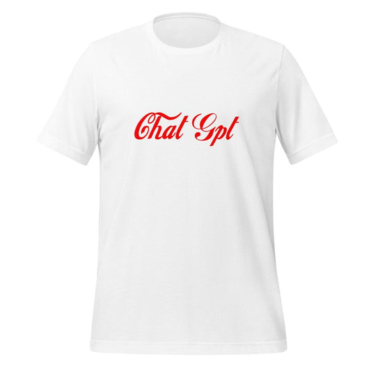ChatGPT Cola T - Shirt (unisex) - White - AI Store