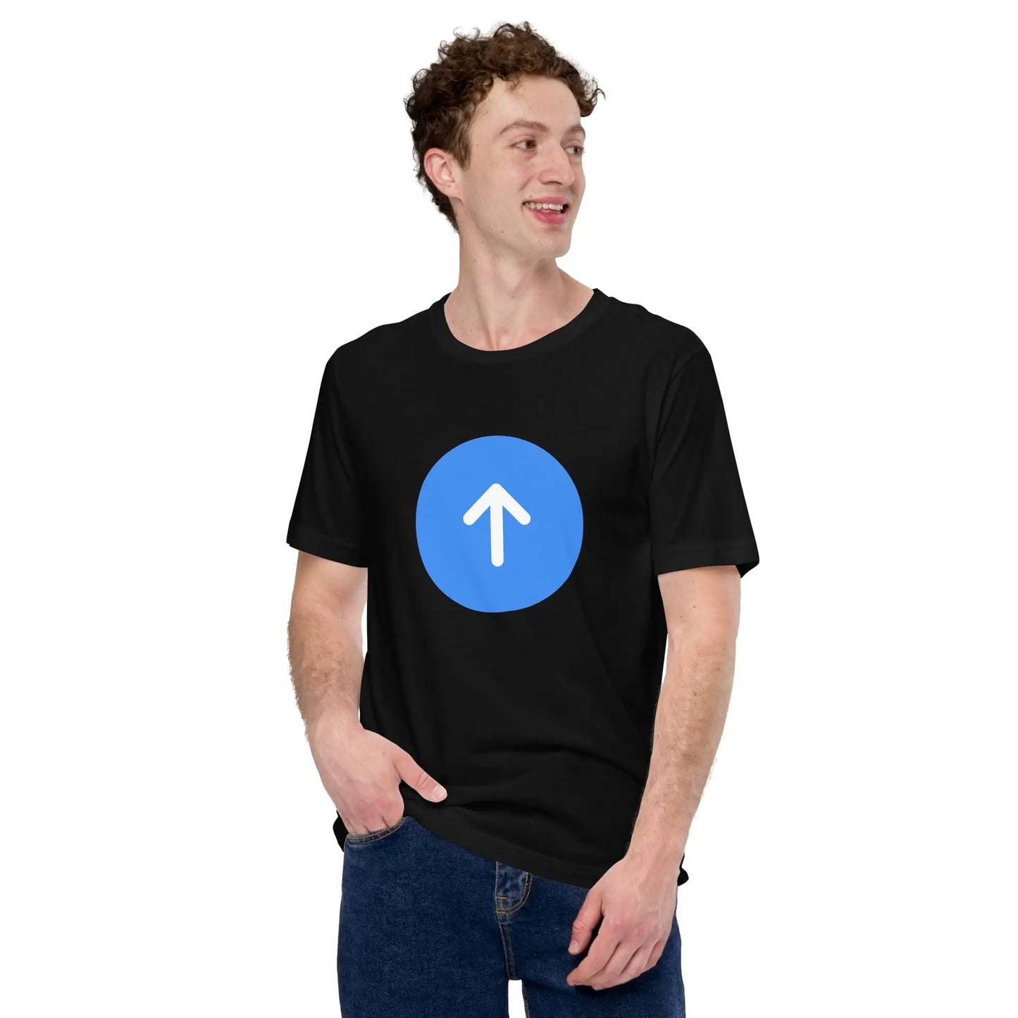 ChatGPT Go Button T-Shirt (unisex)