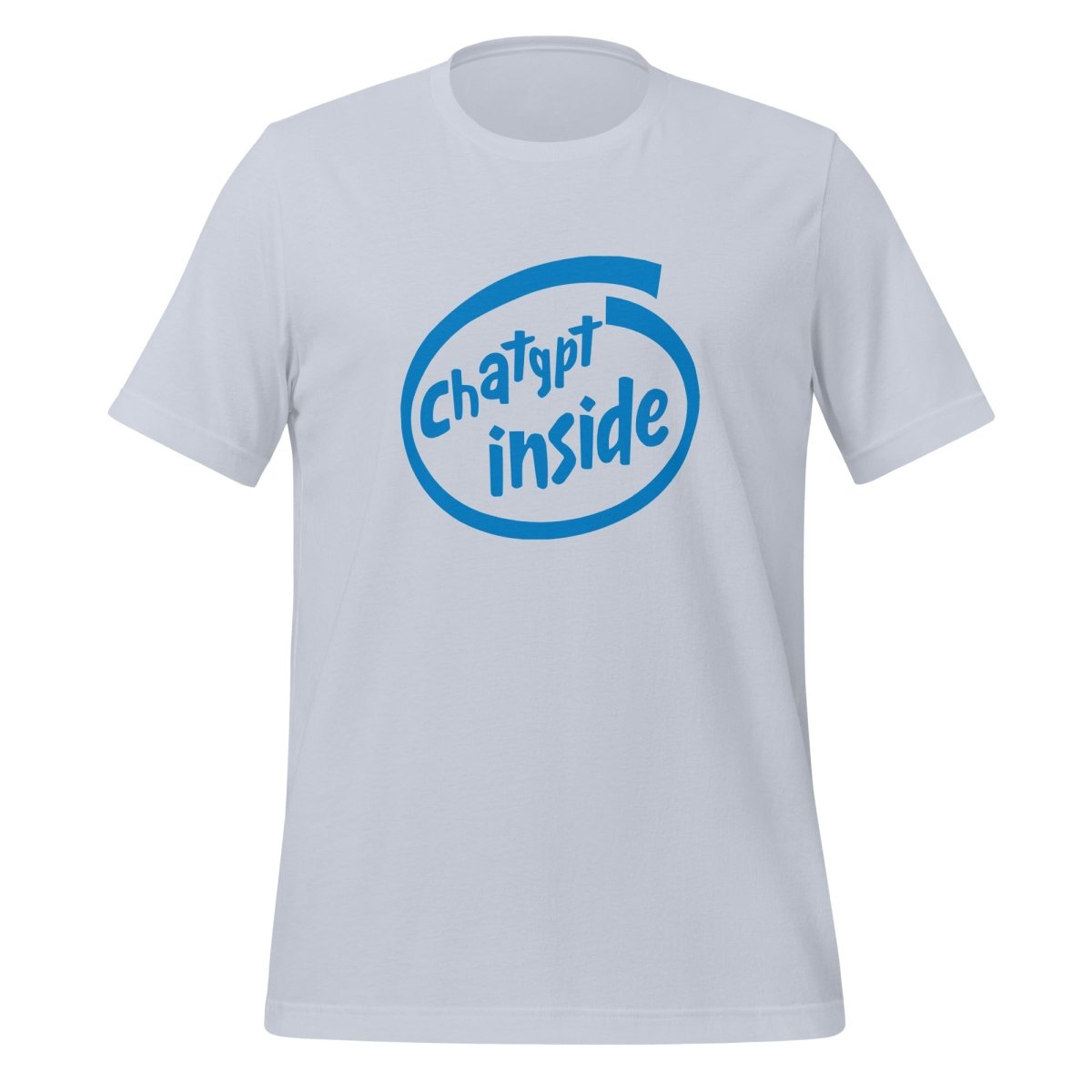 ChatGPT Inside T-Shirt (unisex) - Light Blue - AI Store