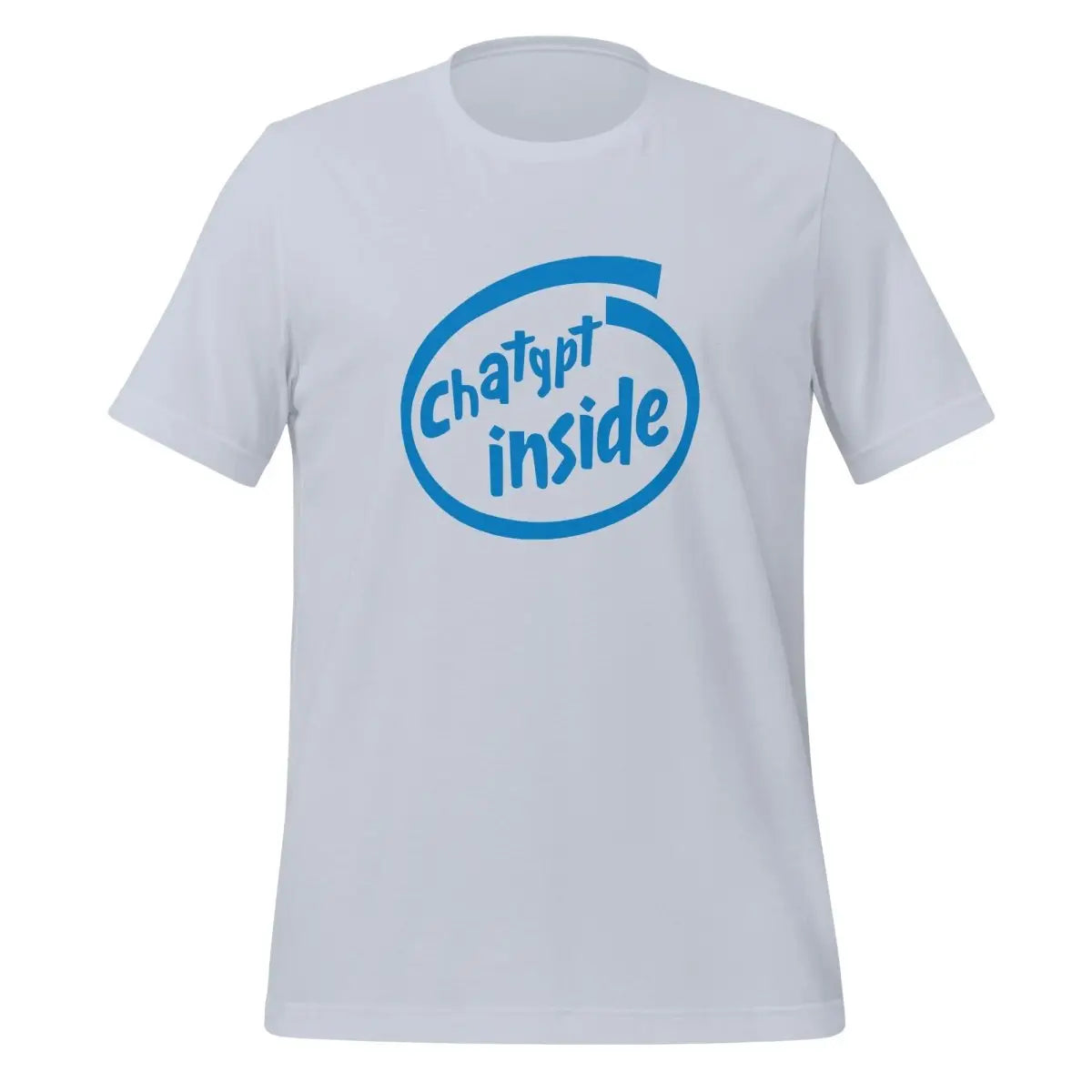 The Chatgpt Inside T-shirt (unisex) Light Blue / m.