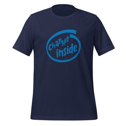 ChatGPT Inside T-Shirt (unisex) - Navy - AI Store