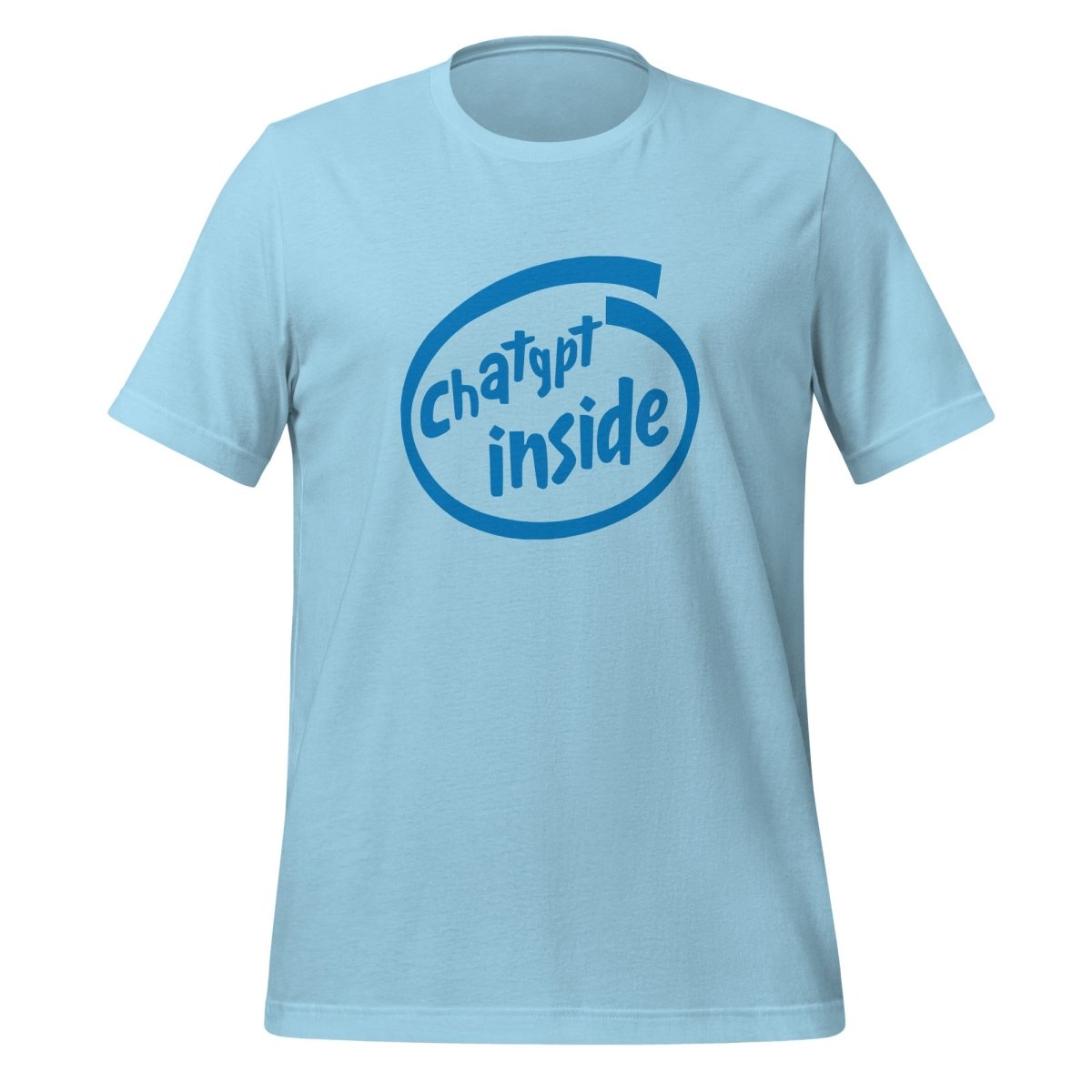 ChatGPT Inside T-Shirt (unisex) - Ocean Blue - AI Store