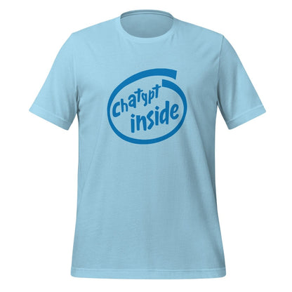 ChatGPT Inside T-Shirt (unisex) - Ocean Blue - AI Store