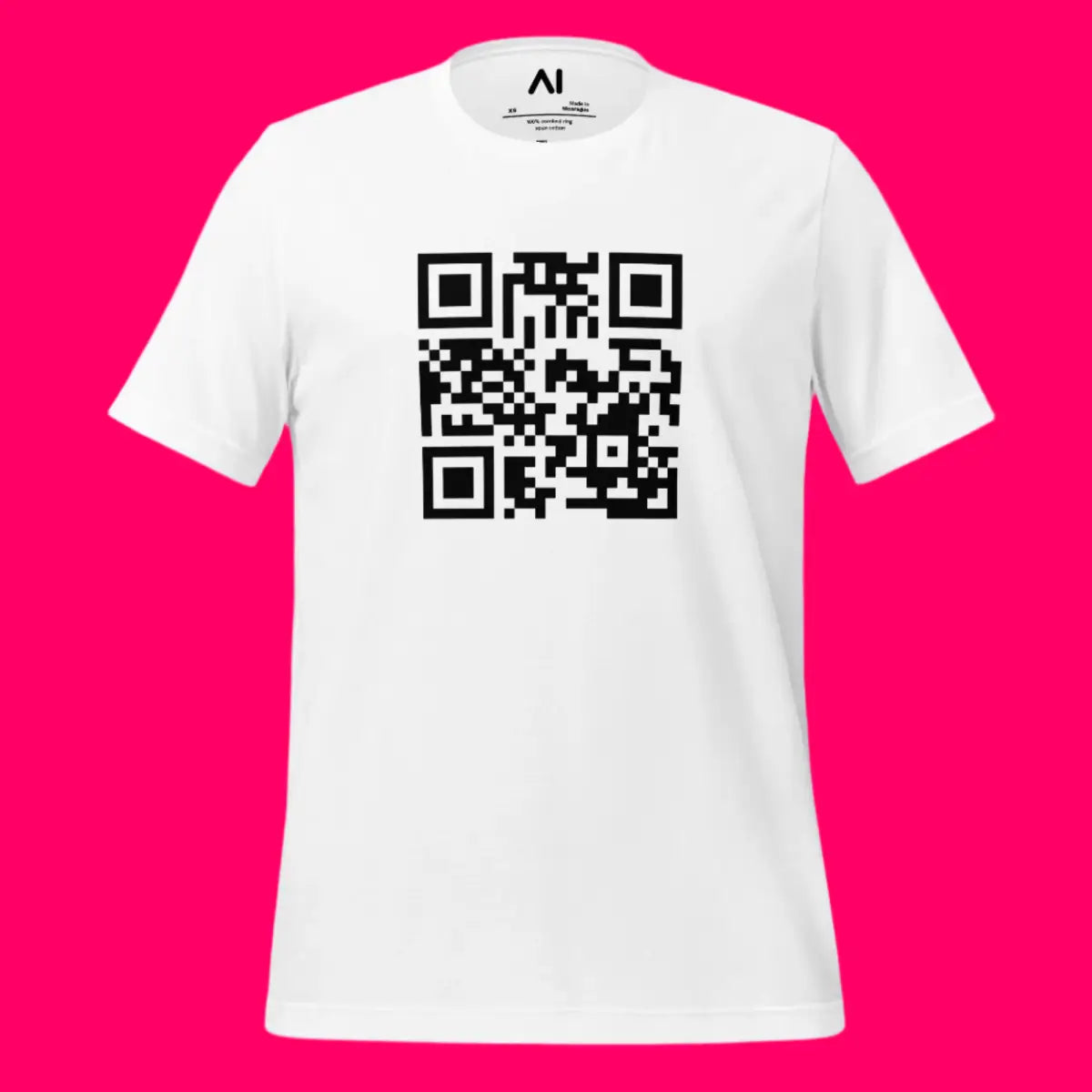 ChatGPT QR Code T-Shirt (unisex)