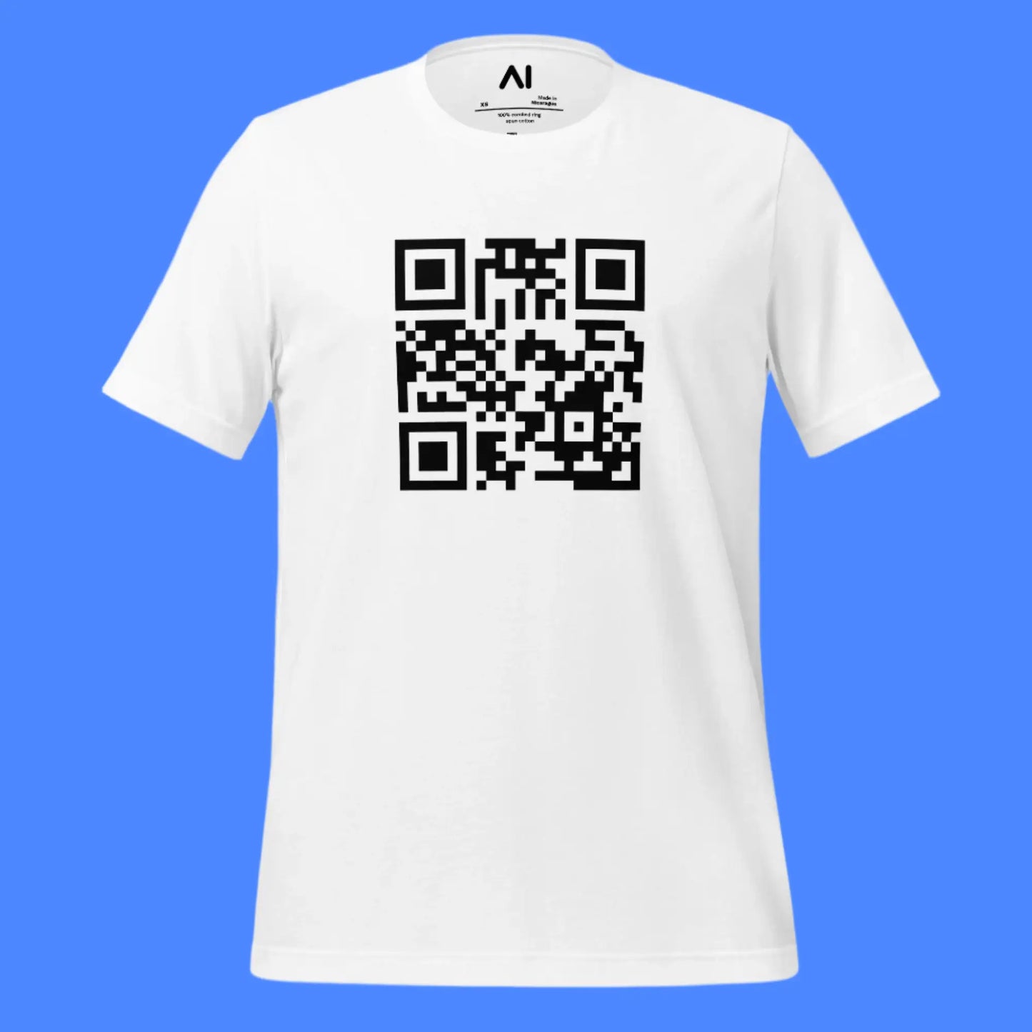 ChatGPT QR Code T-Shirt (unisex)