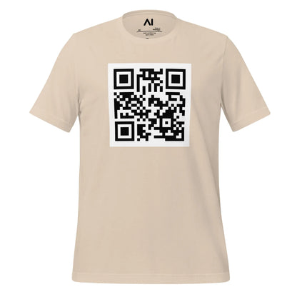 ChatGPT QR Code T-Shirt (unisex) - Soft Cream / M