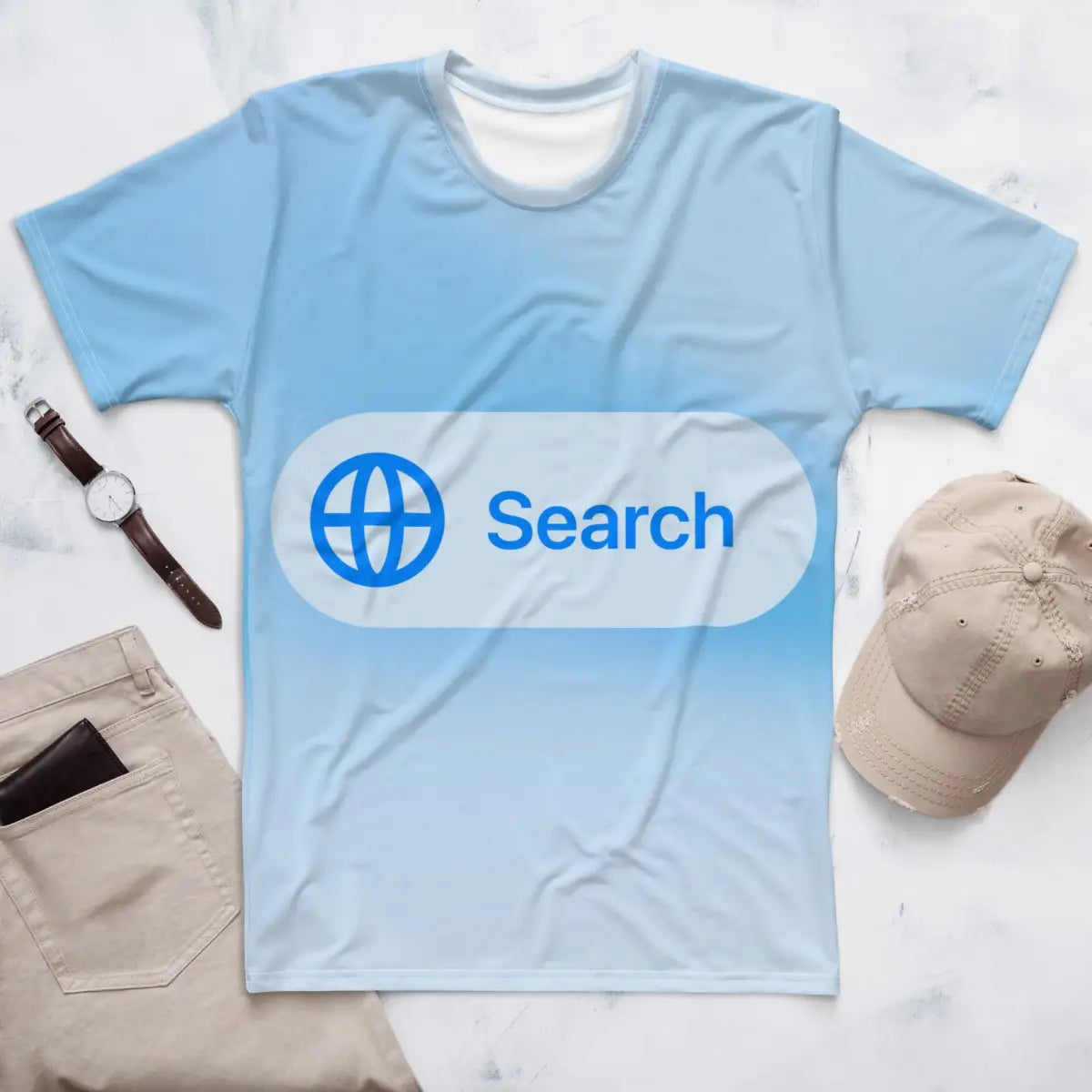 ChatGPT Search Artwork T-Shirt (men)