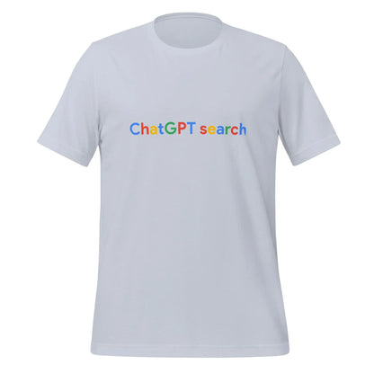 ChatGPT search Logo T-Shirt (unisex) - Light Blue / M