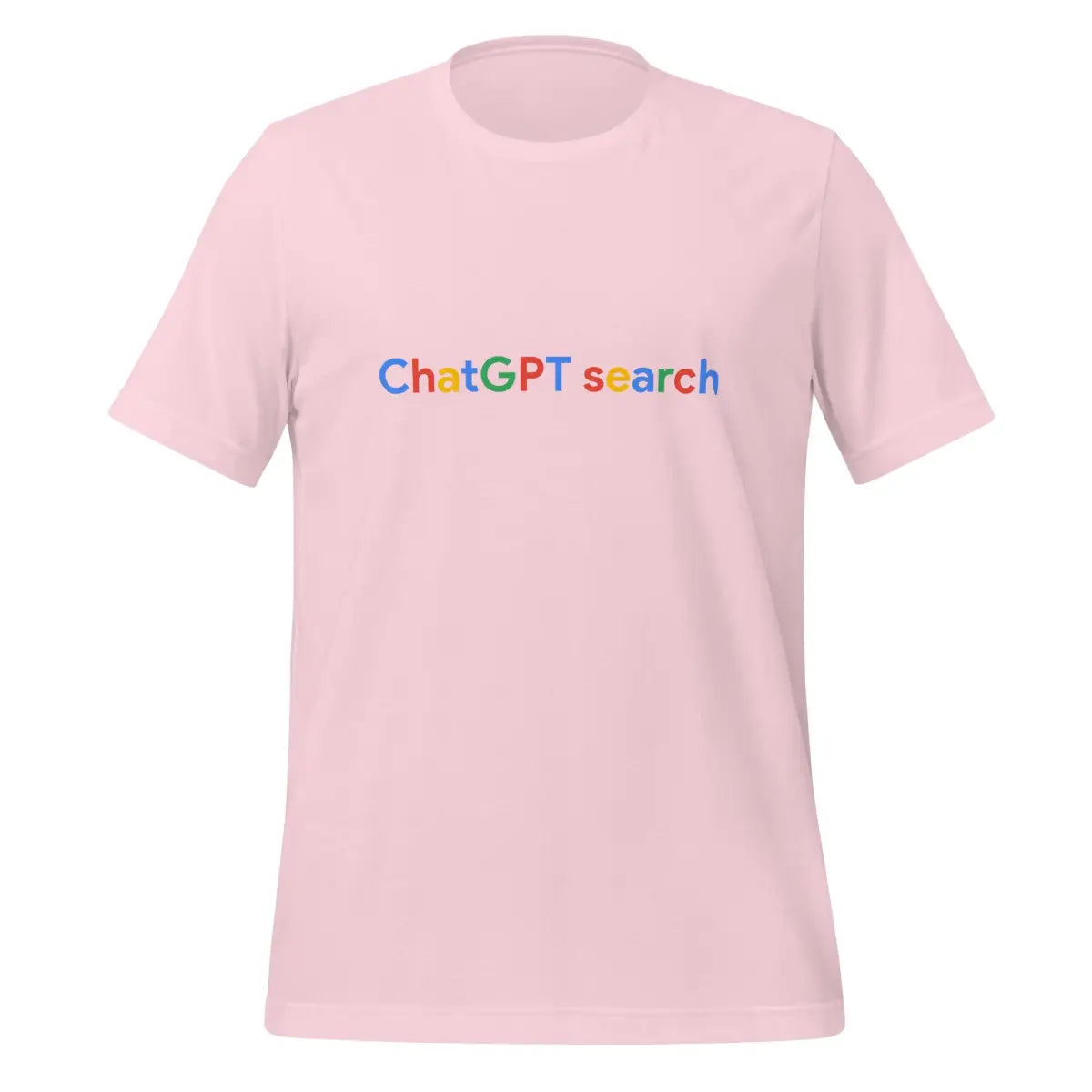 ChatGPT search Logo T-Shirt (unisex) - Soft Pink / M