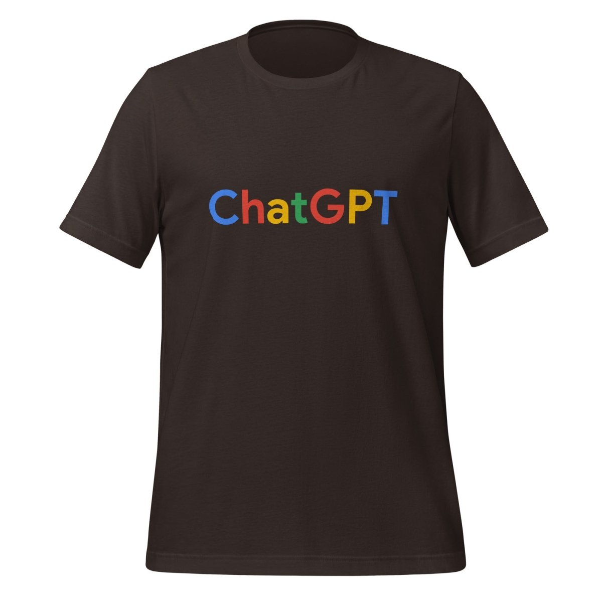 ChatGPT Search Logo T-Shirt (unisex) - Brown - AI Store